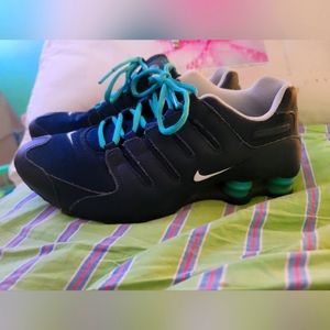 Nike shocks blue